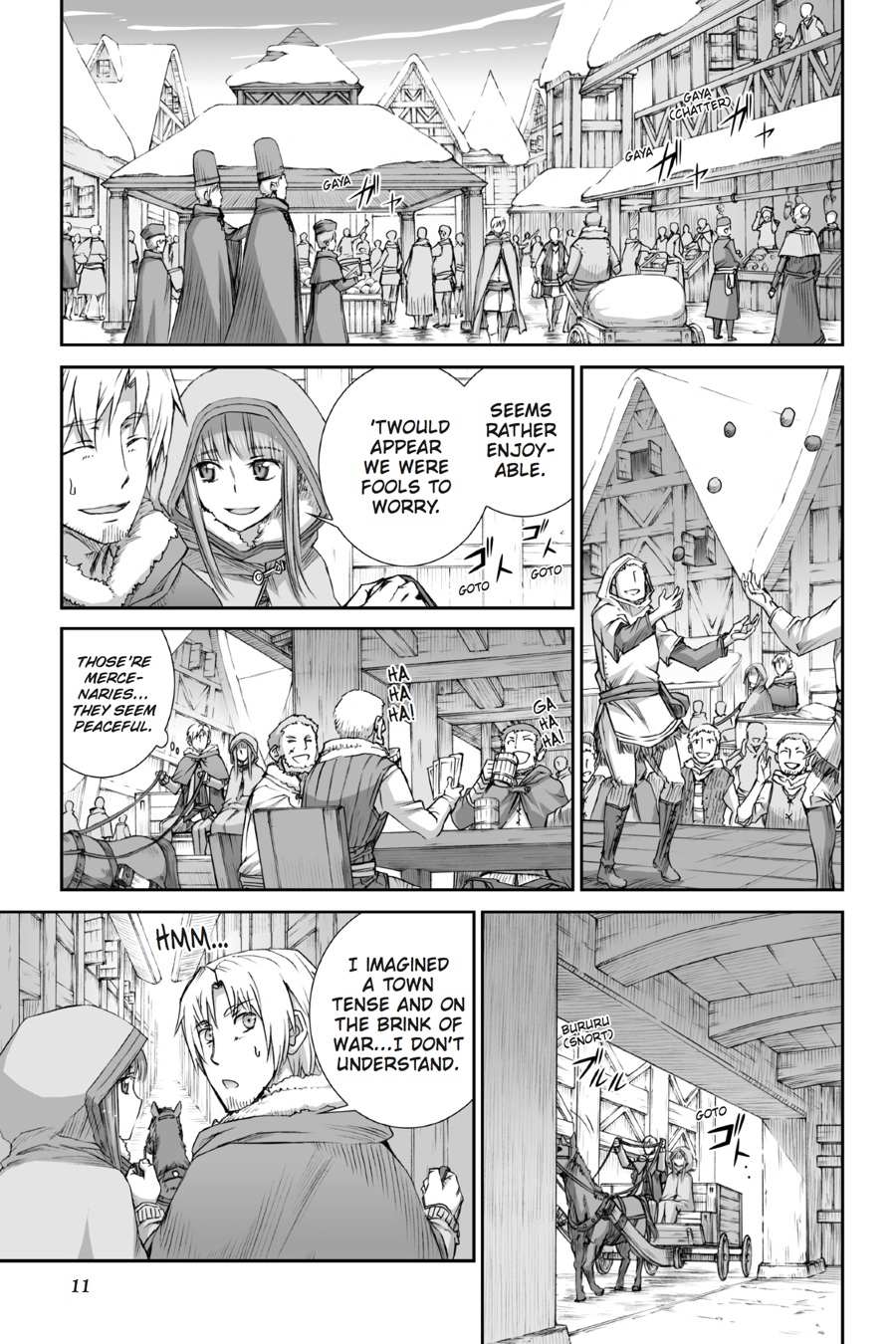 Read Ookami to Koushinryou EN Manga Online