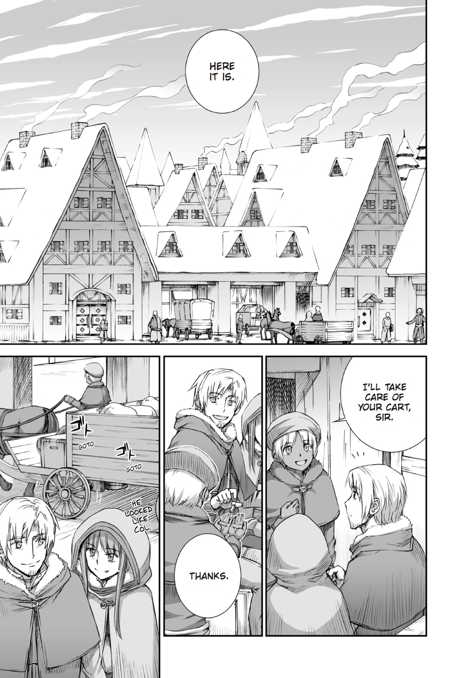 Read Ookami to Koushinryou EN Manga Online