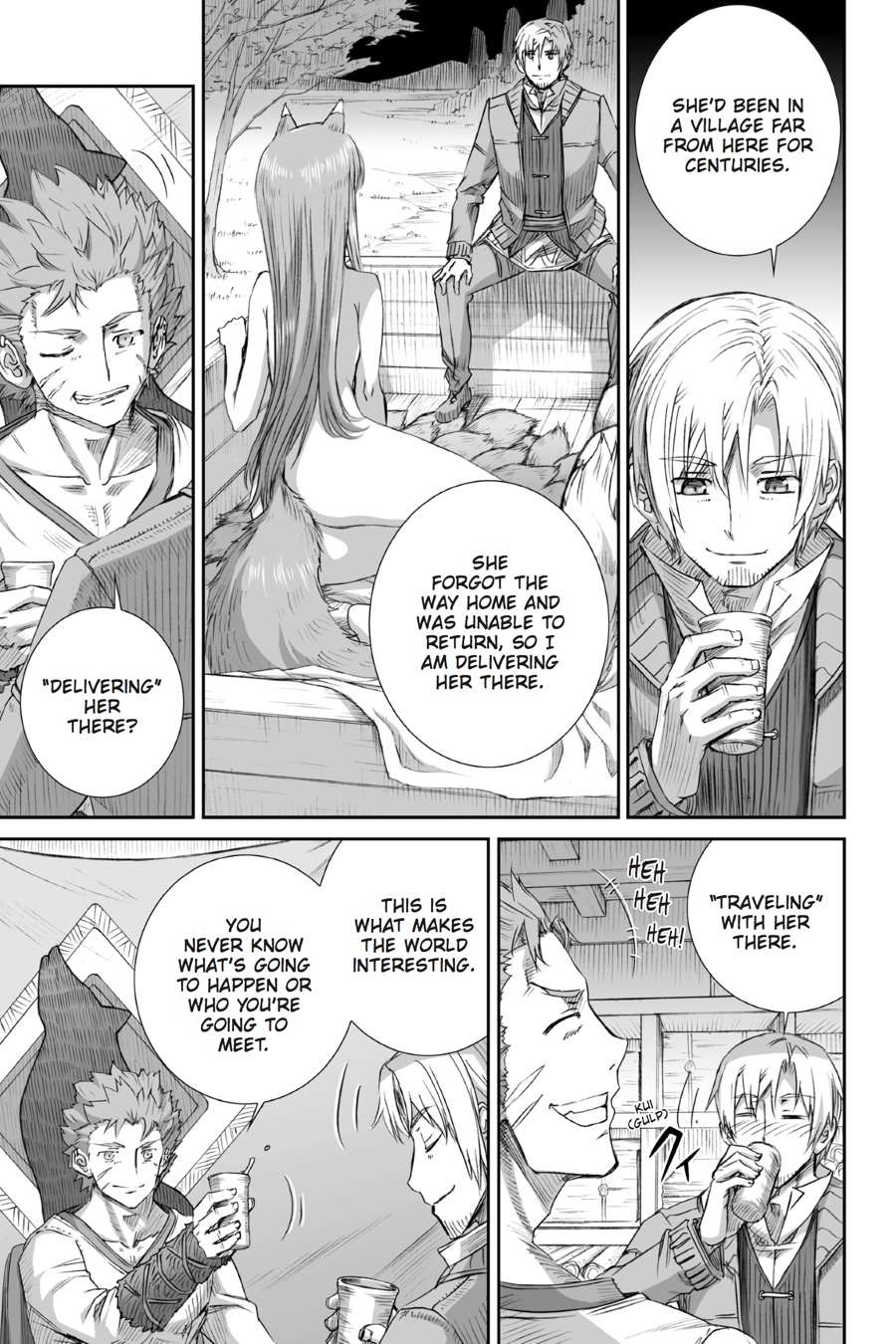 Read Ookami to Koushinryou EN Manga Online