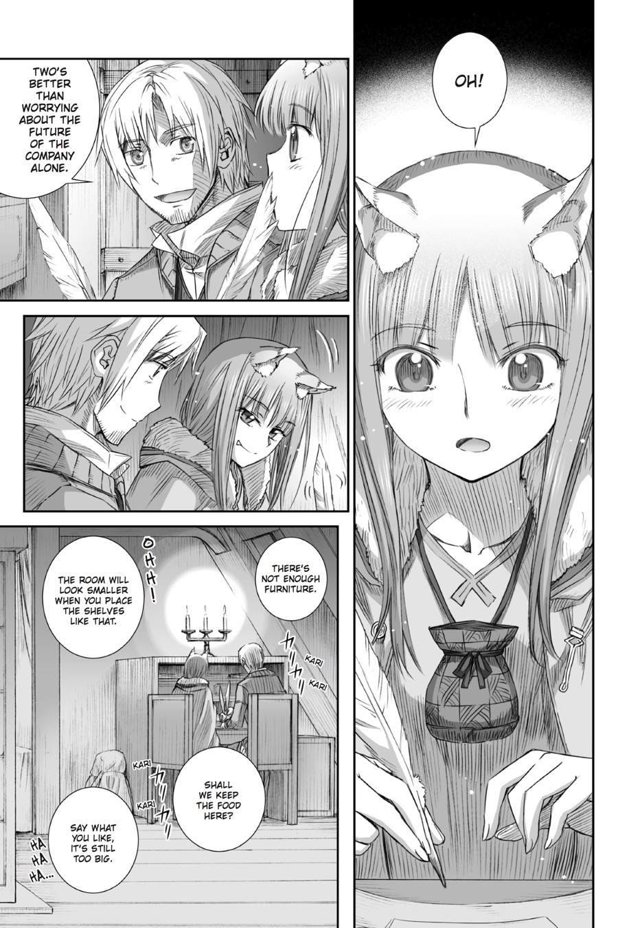 Read Ookami to Koushinryou EN Manga Online