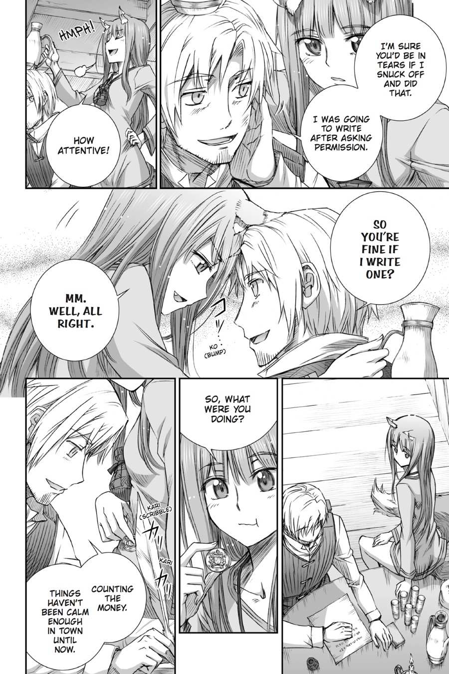 Read Ookami to Koushinryou EN Manga Online