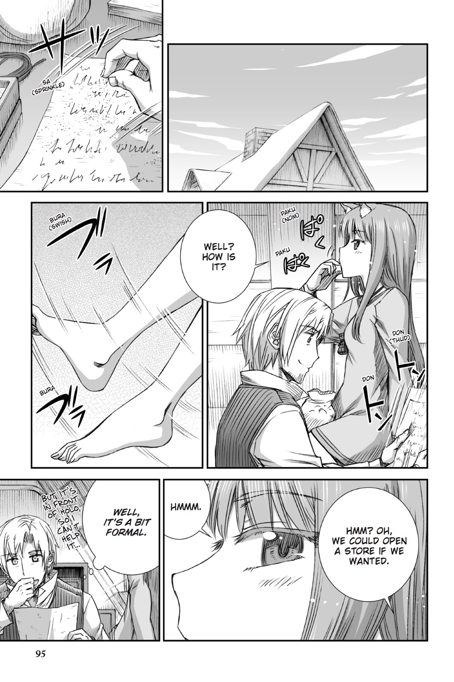 Read Ookami to Koushinryou EN Manga Online