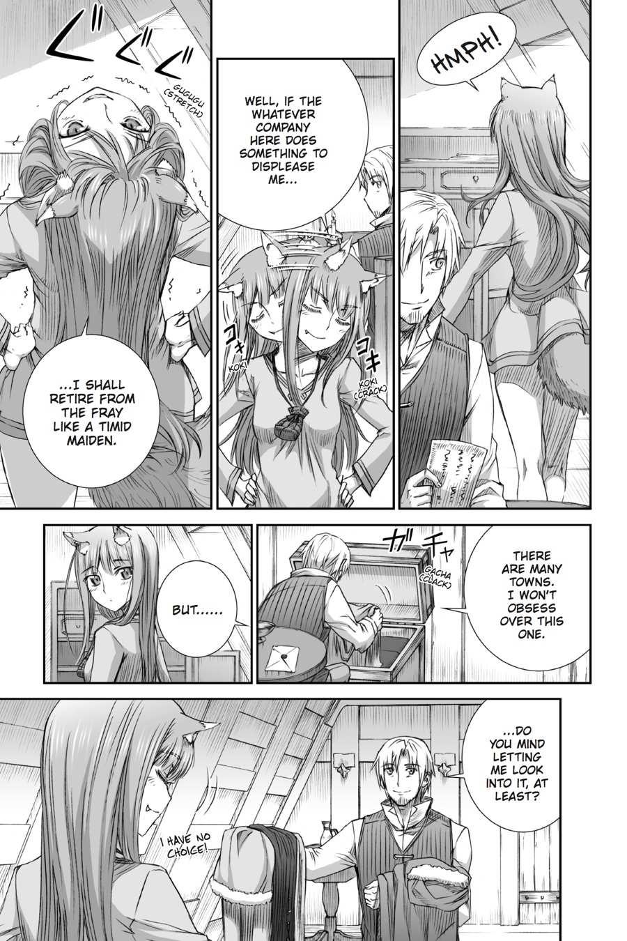 Read Ookami to Koushinryou EN Manga Online
