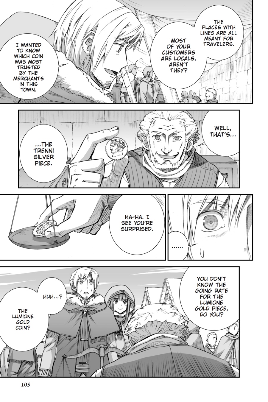 Read Ookami to Koushinryou EN Manga Online
