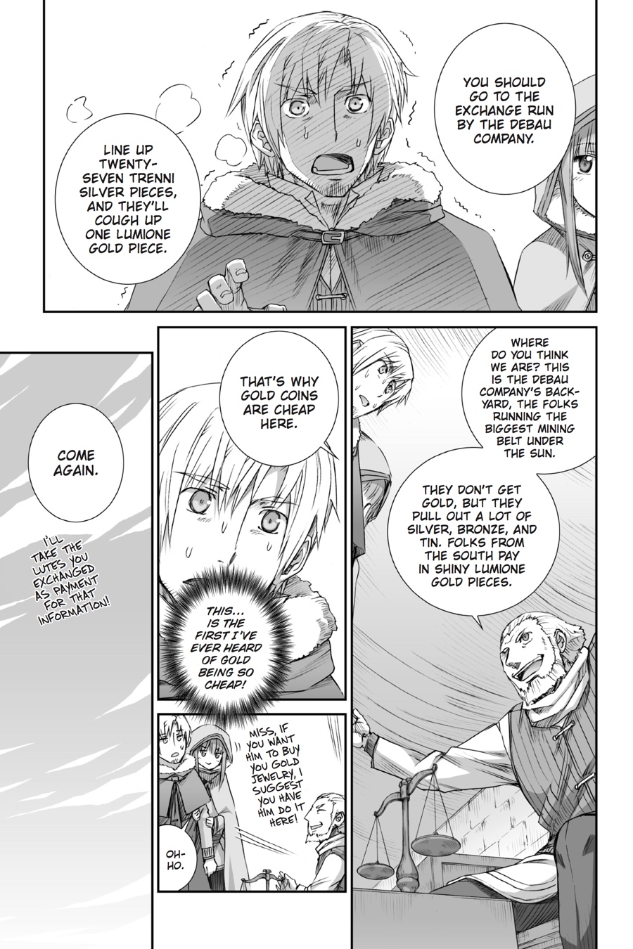 Read Ookami to Koushinryou EN Manga Online