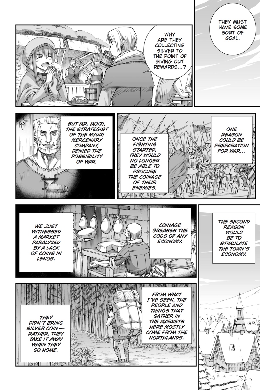 Read Ookami to Koushinryou EN Manga Online