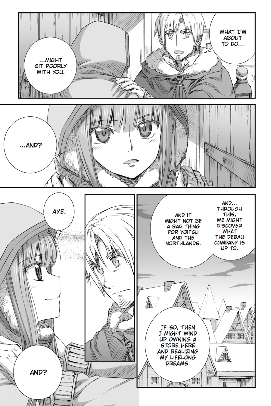 Read Ookami to Koushinryou EN Manga Online