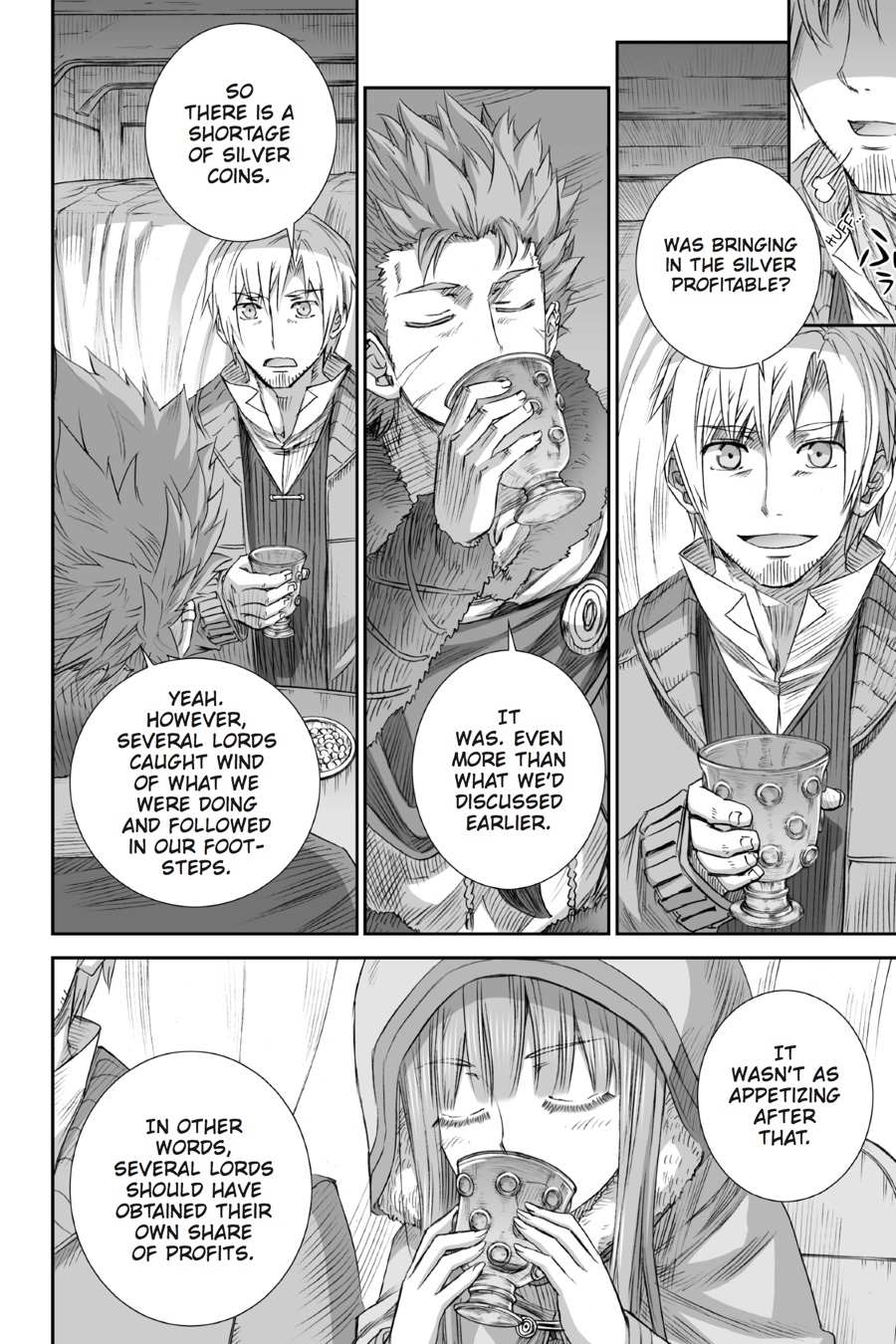 Read Ookami to Koushinryou EN Manga Online
