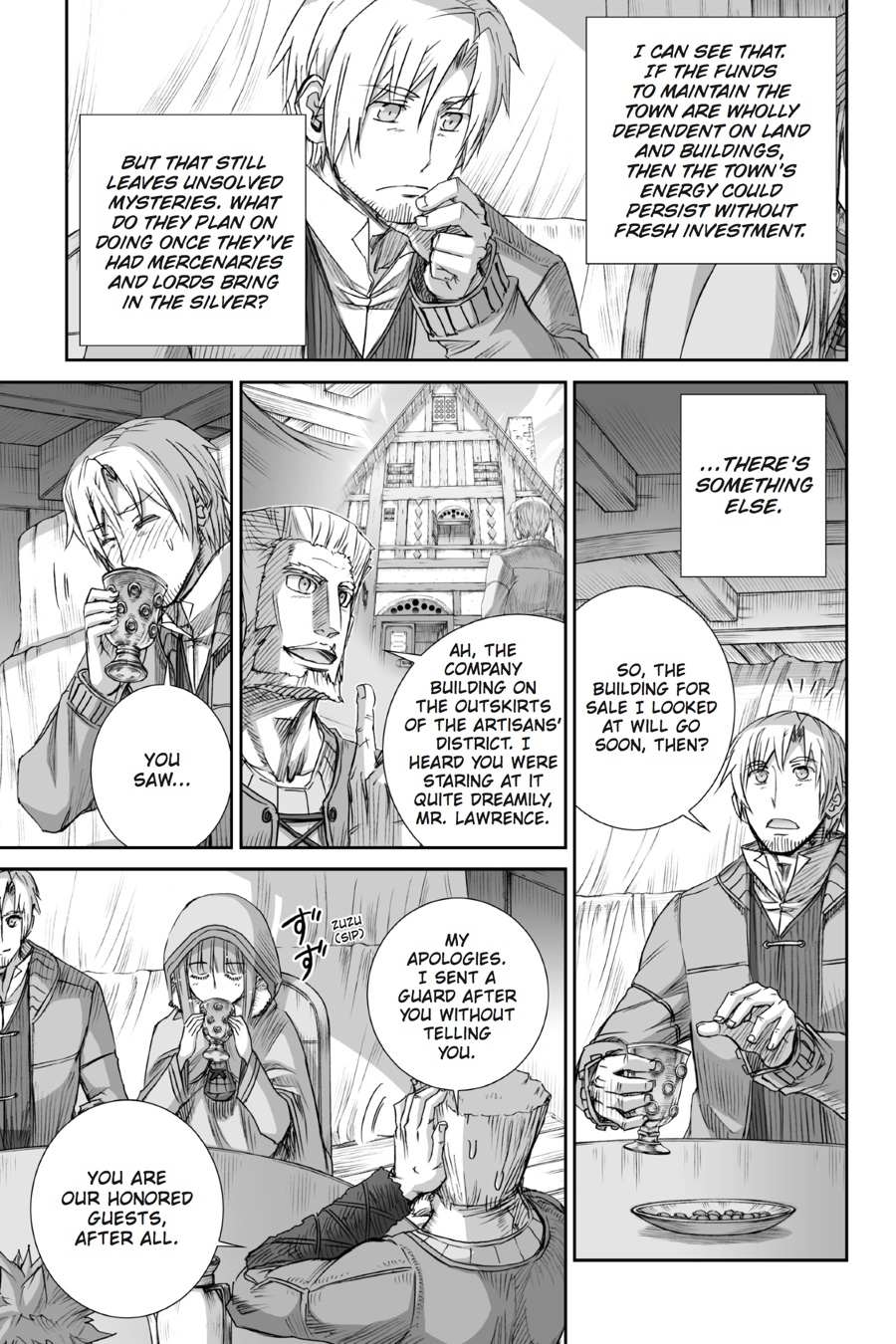 Read Ookami to Koushinryou EN Manga Online