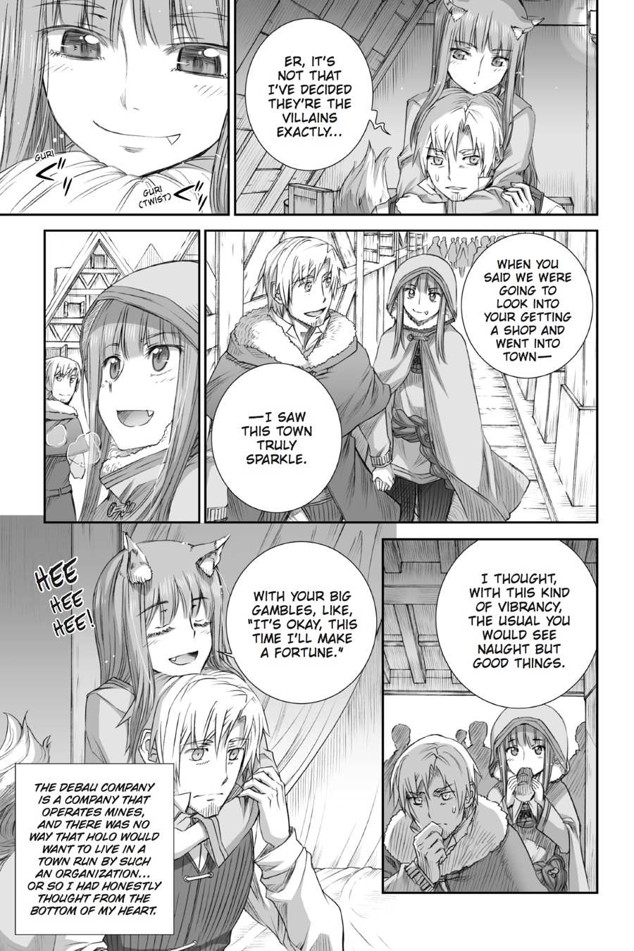 Read Ookami to Koushinryou EN Manga Online