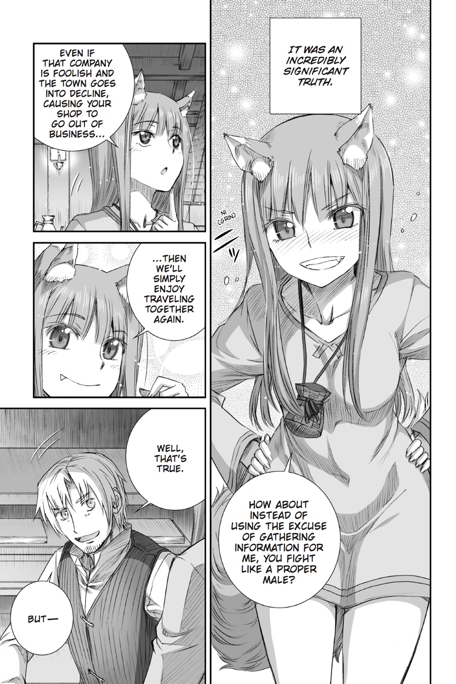 Read Ookami to Koushinryou EN Manga Online