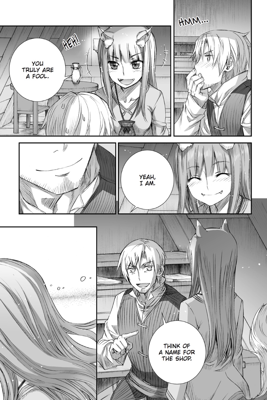 Read Ookami to Koushinryou EN Manga Online