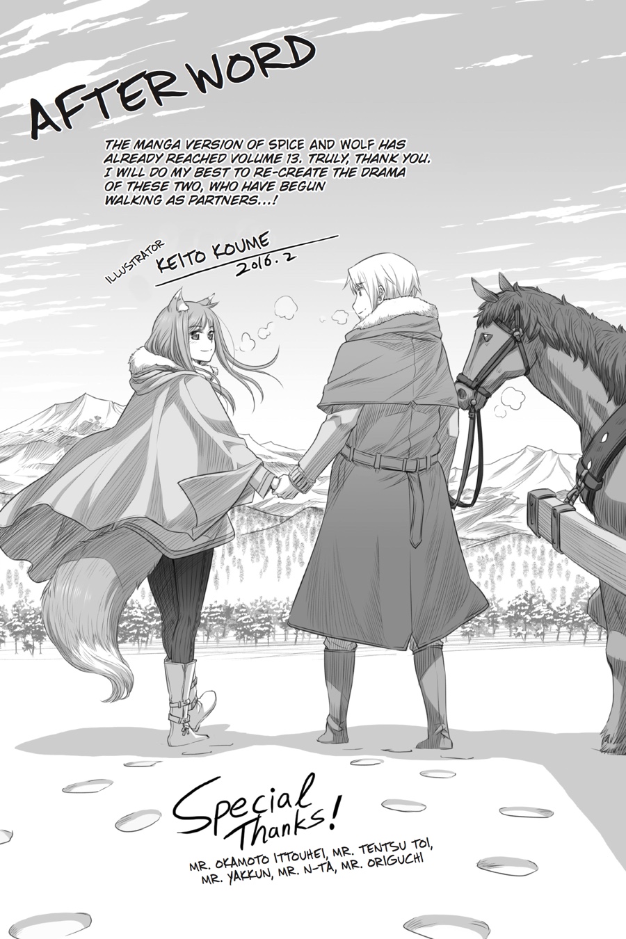 Read Ookami to Koushinryou EN Manga Online