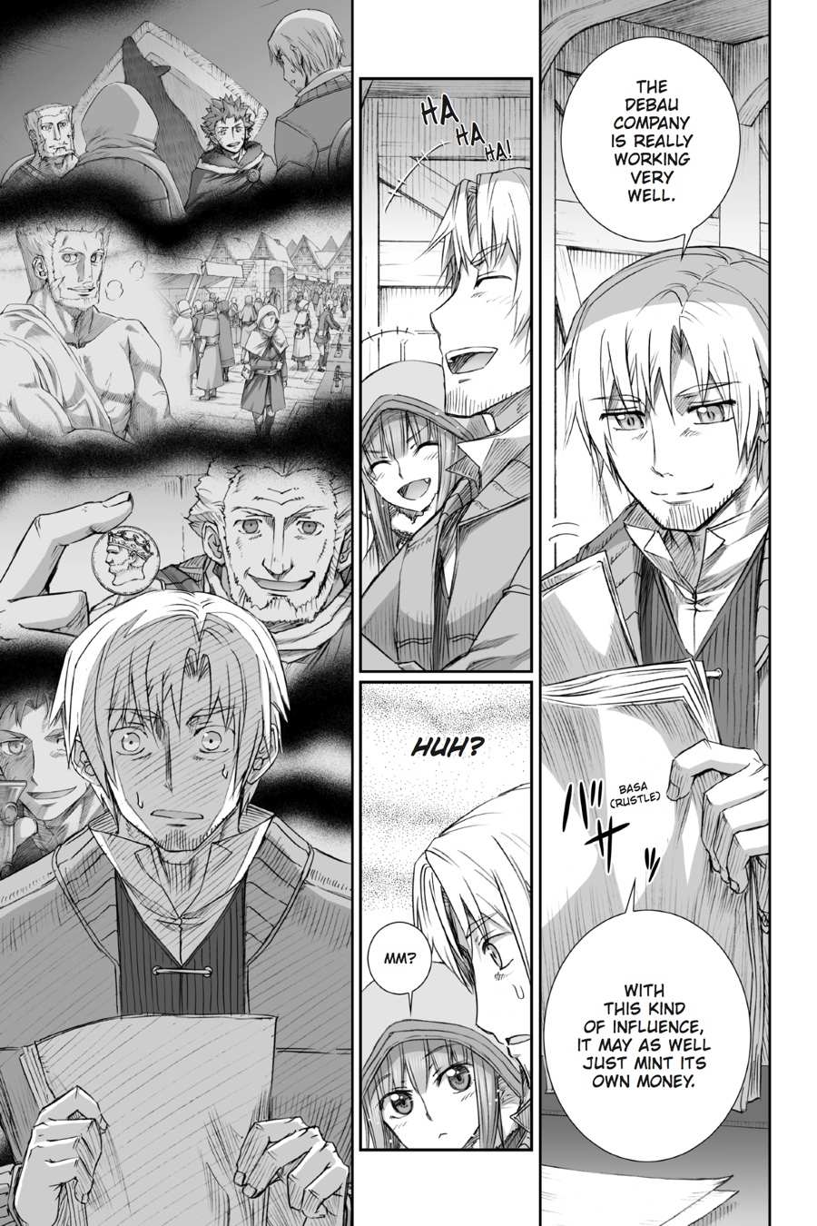 Read Ookami to Koushinryou EN Manga Online