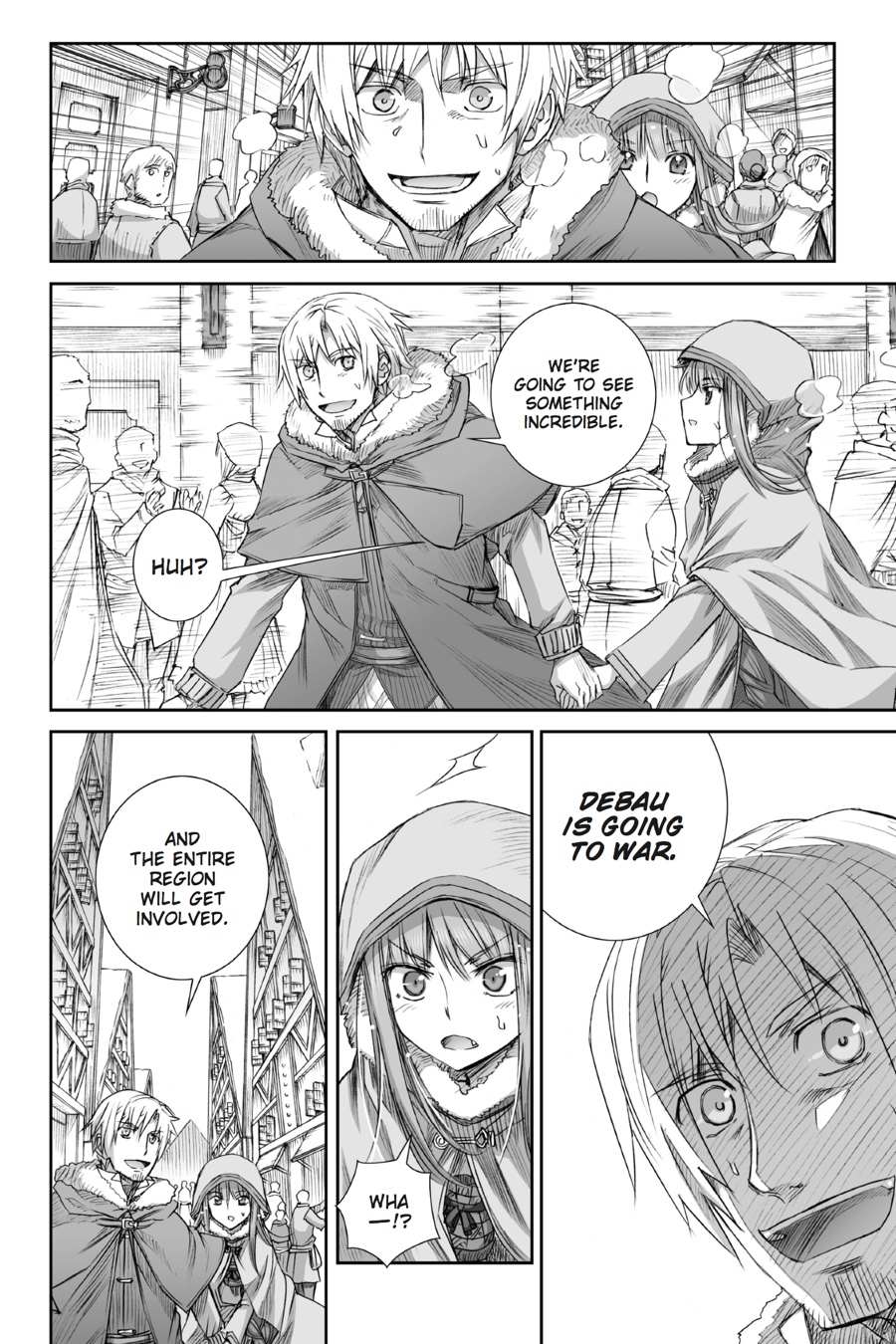 Read Ookami to Koushinryou EN Manga Online