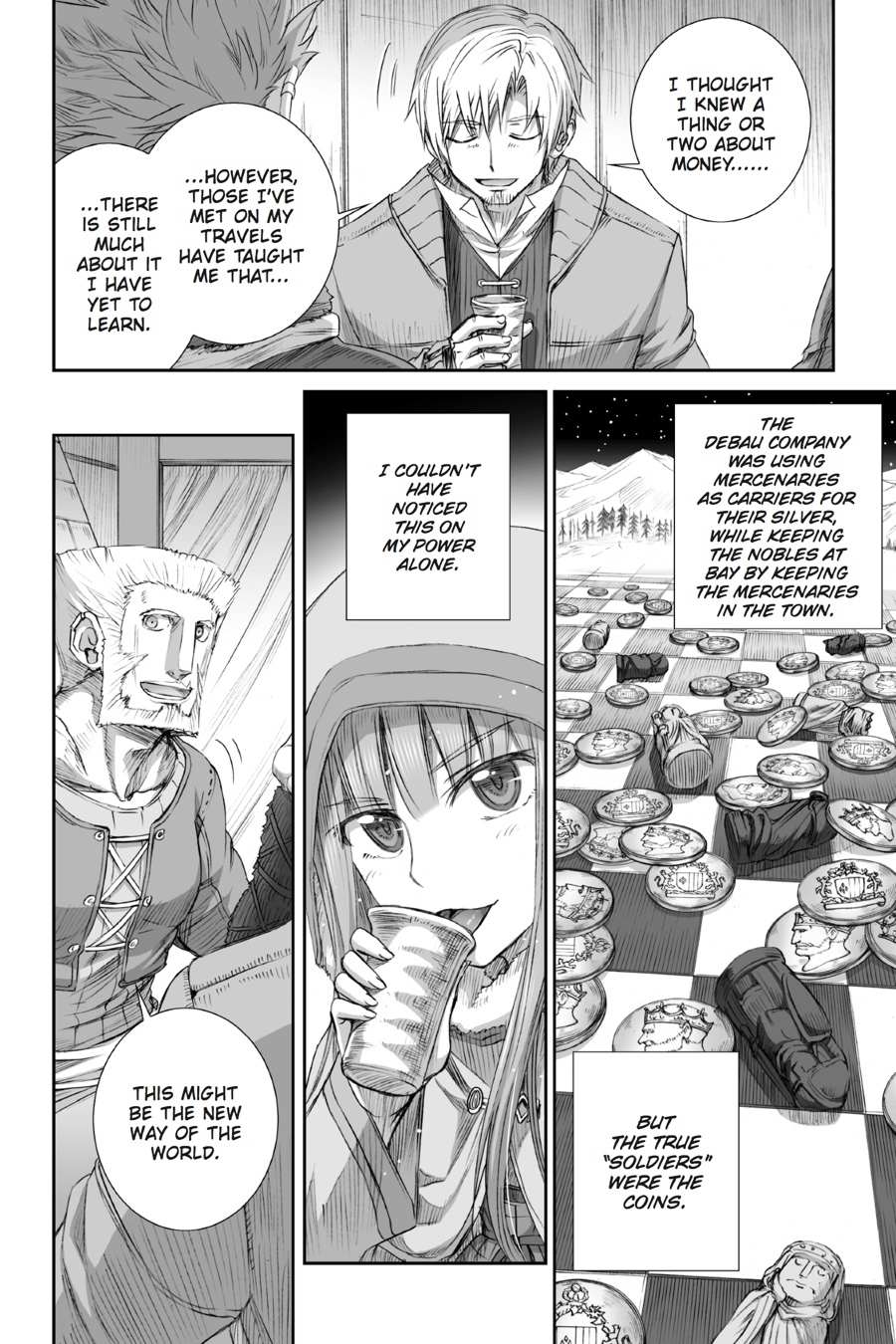 Read Ookami to Koushinryou EN Manga Online
