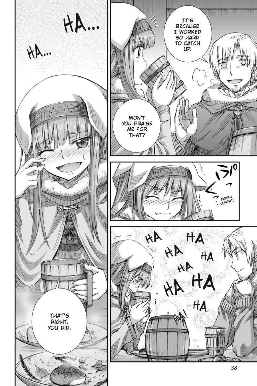 Read Ookami to Koushinryou EN Manga Online