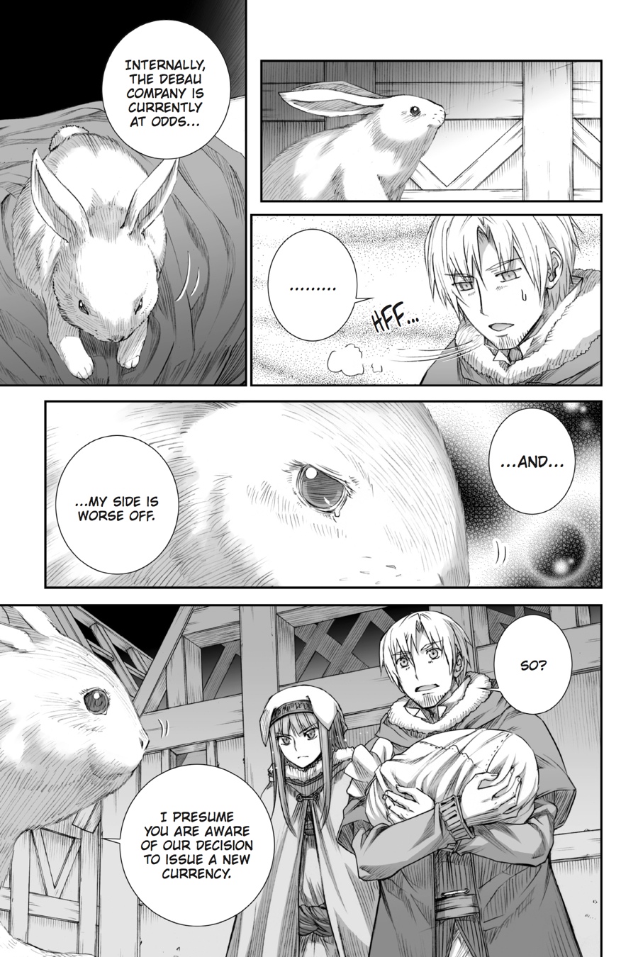 Read Ookami to Koushinryou EN Manga Online