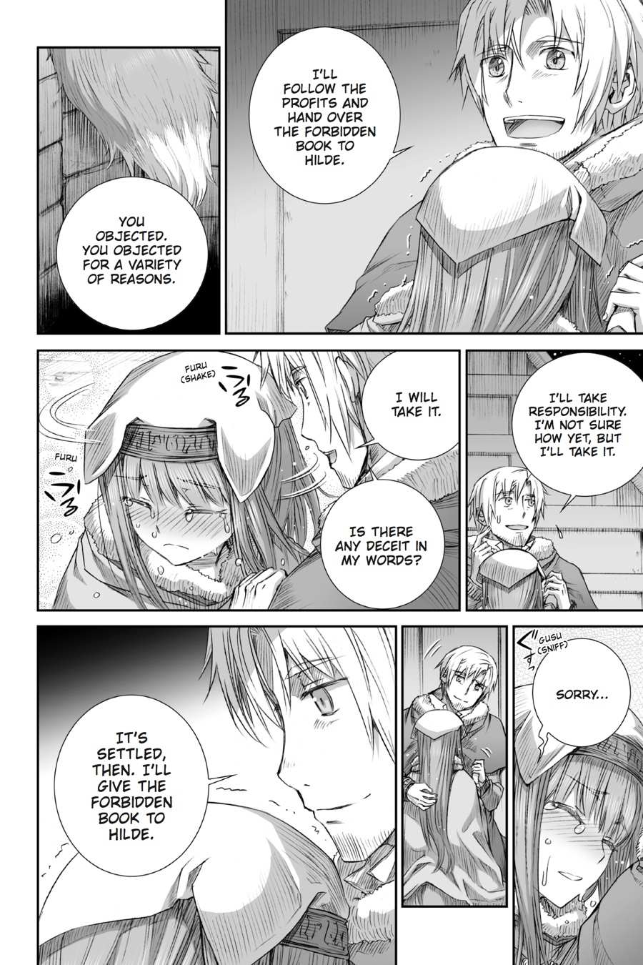 Read Ookami to Koushinryou EN Manga Online