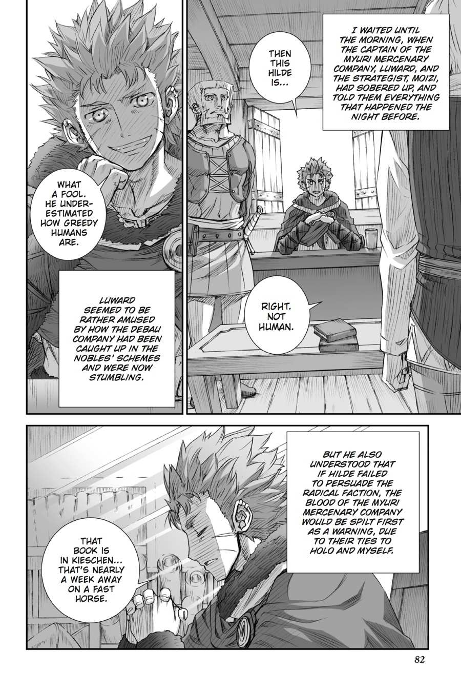 Read Ookami to Koushinryou EN Manga Online