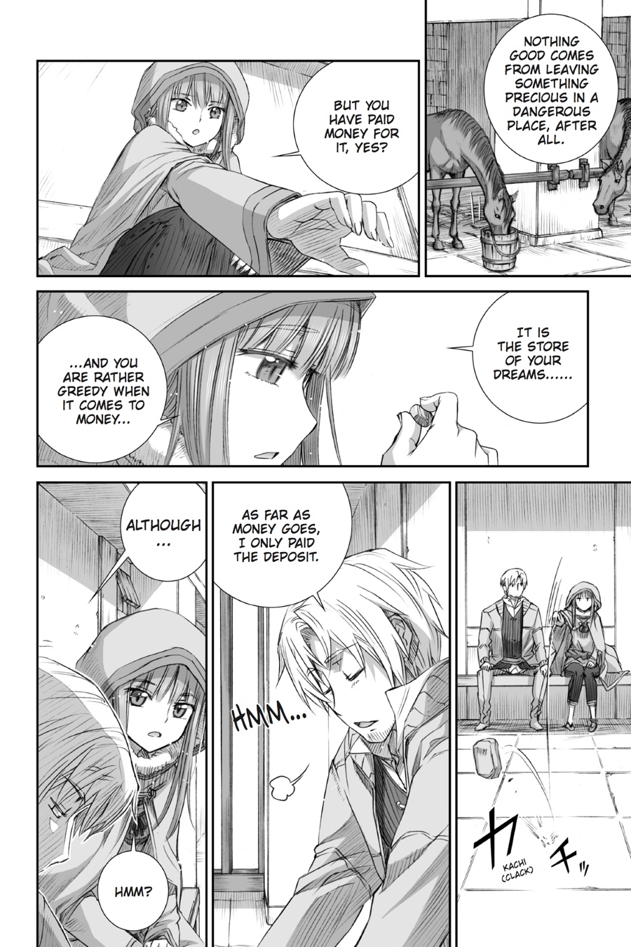 Read Ookami to Koushinryou EN Manga Online