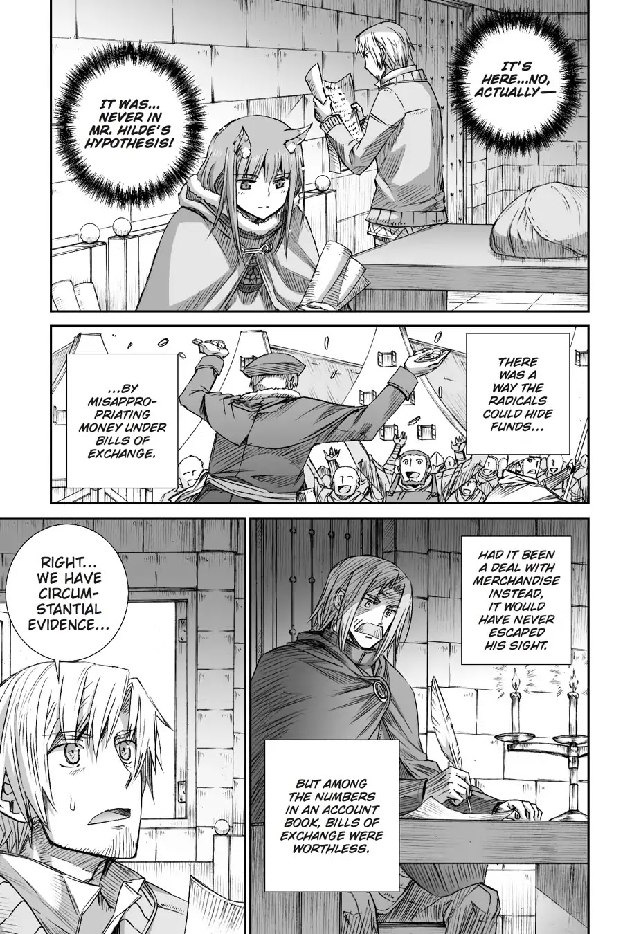 Read Ookami to Koushinryou EN Manga Online