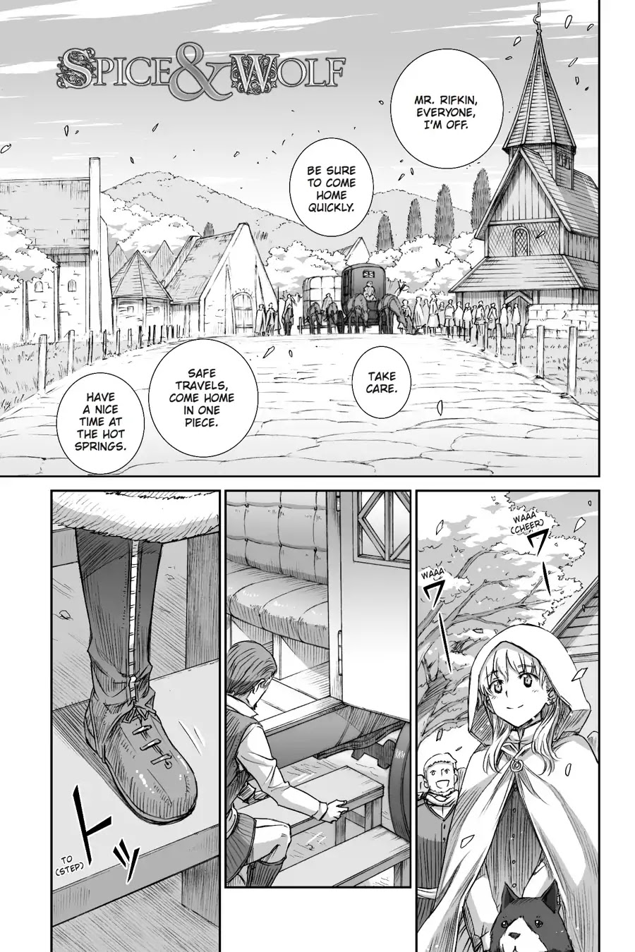 Read Ookami to Koushinryou EN Manga Online