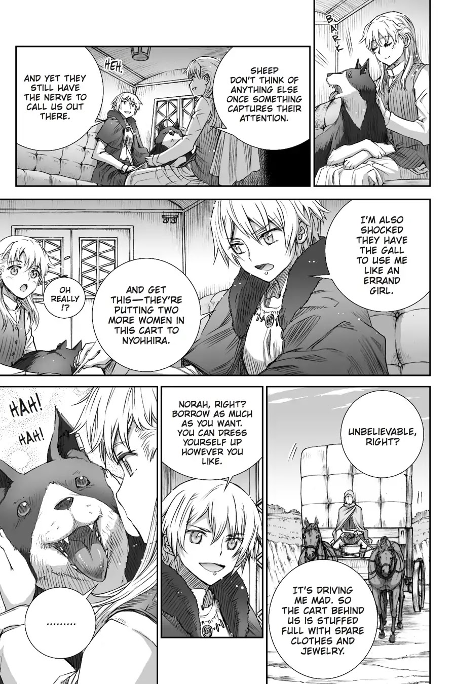 Read Ookami to Koushinryou EN Manga Online