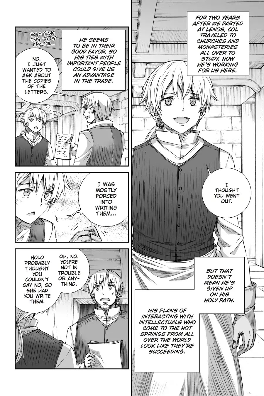 Read Ookami to Koushinryou EN Manga Online