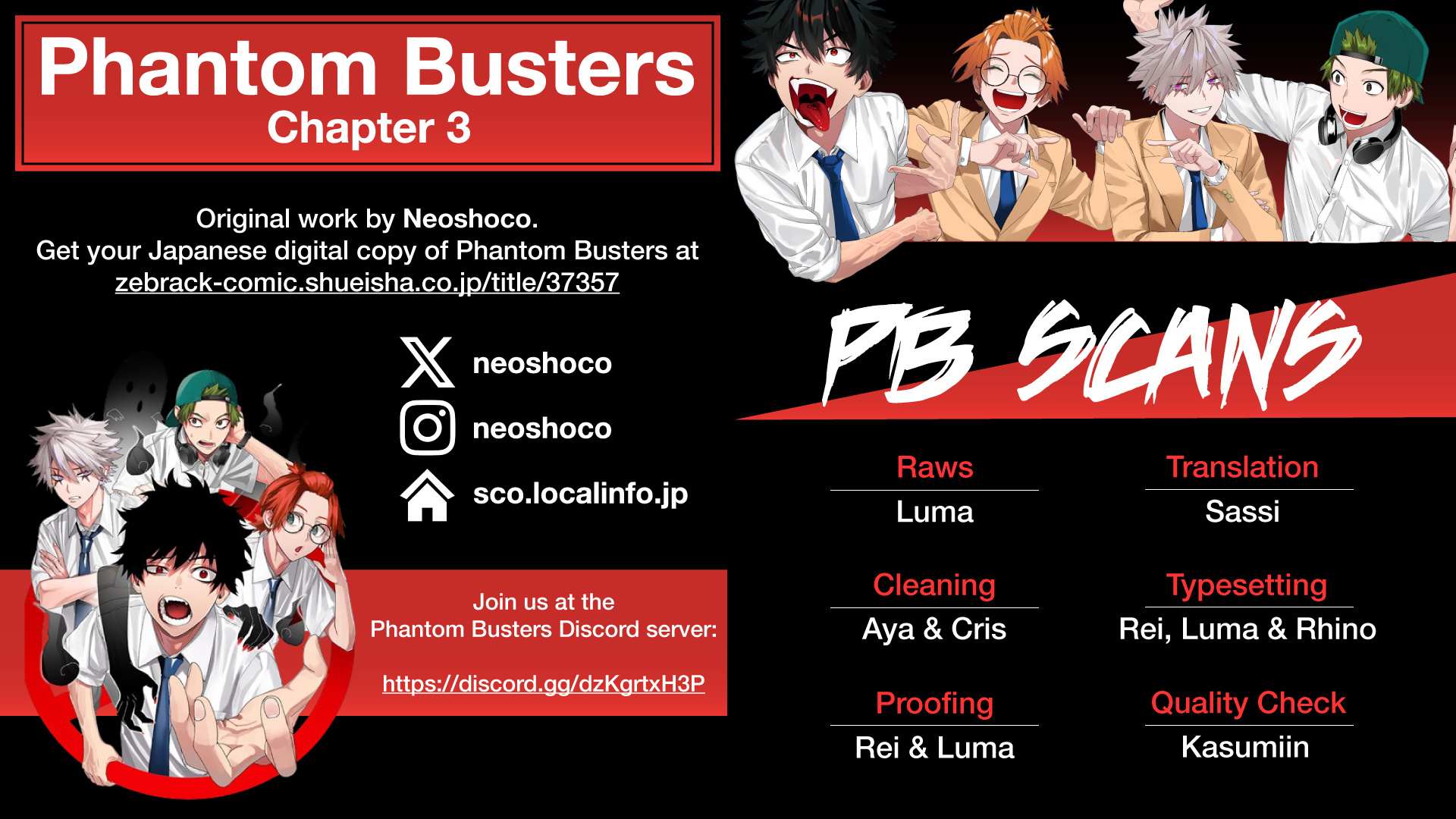 Read Phantom Busters EN Manga Online