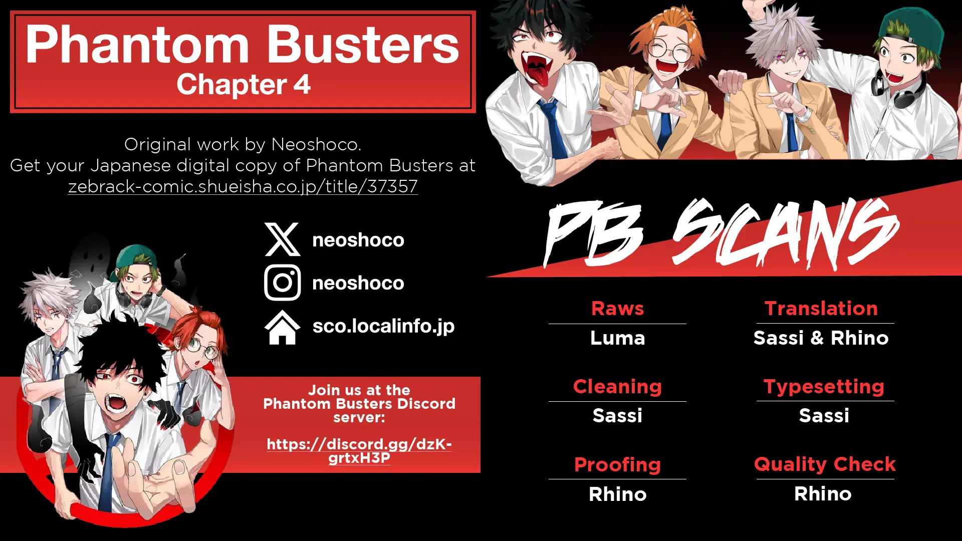 Read Phantom Busters EN Manga Online