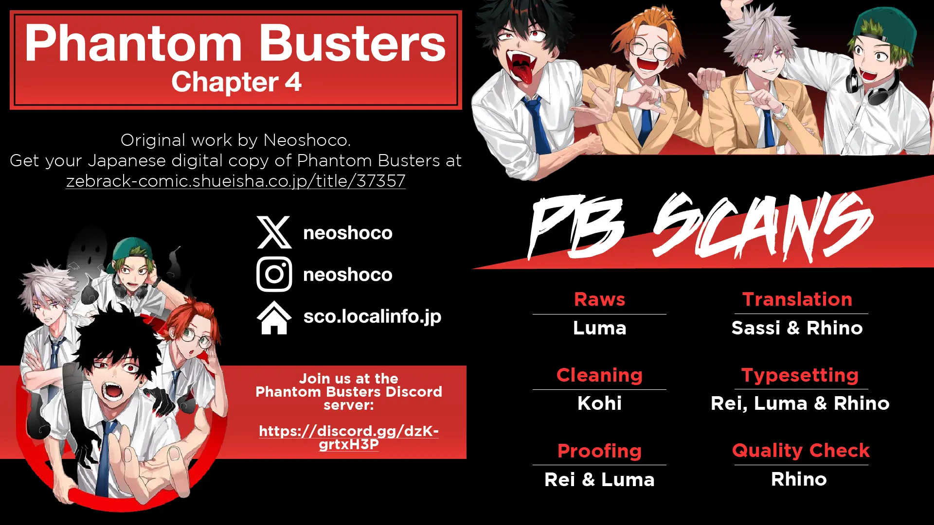 Read Phantom Busters EN Manga Online