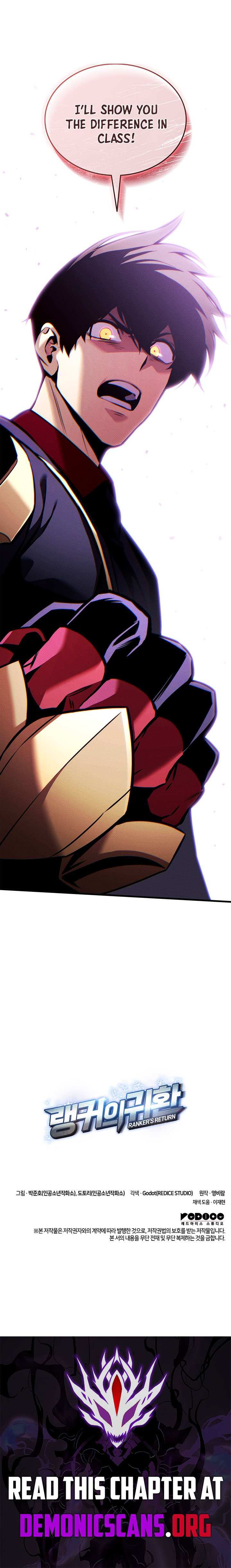 Read Ranker's Return (Remake) EN Manga Online