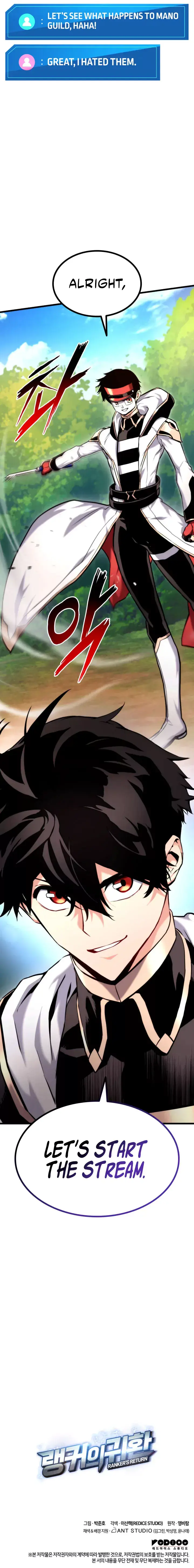 Read Ranker's Return (Remake) EN Manga Online