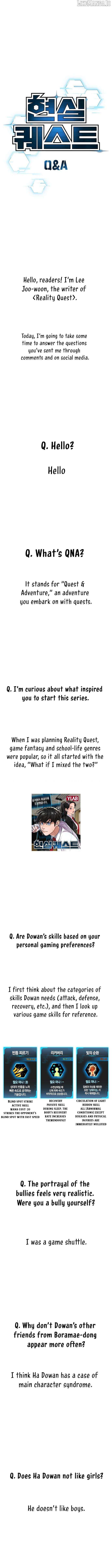 Read Reality Quest EN Manga Online
