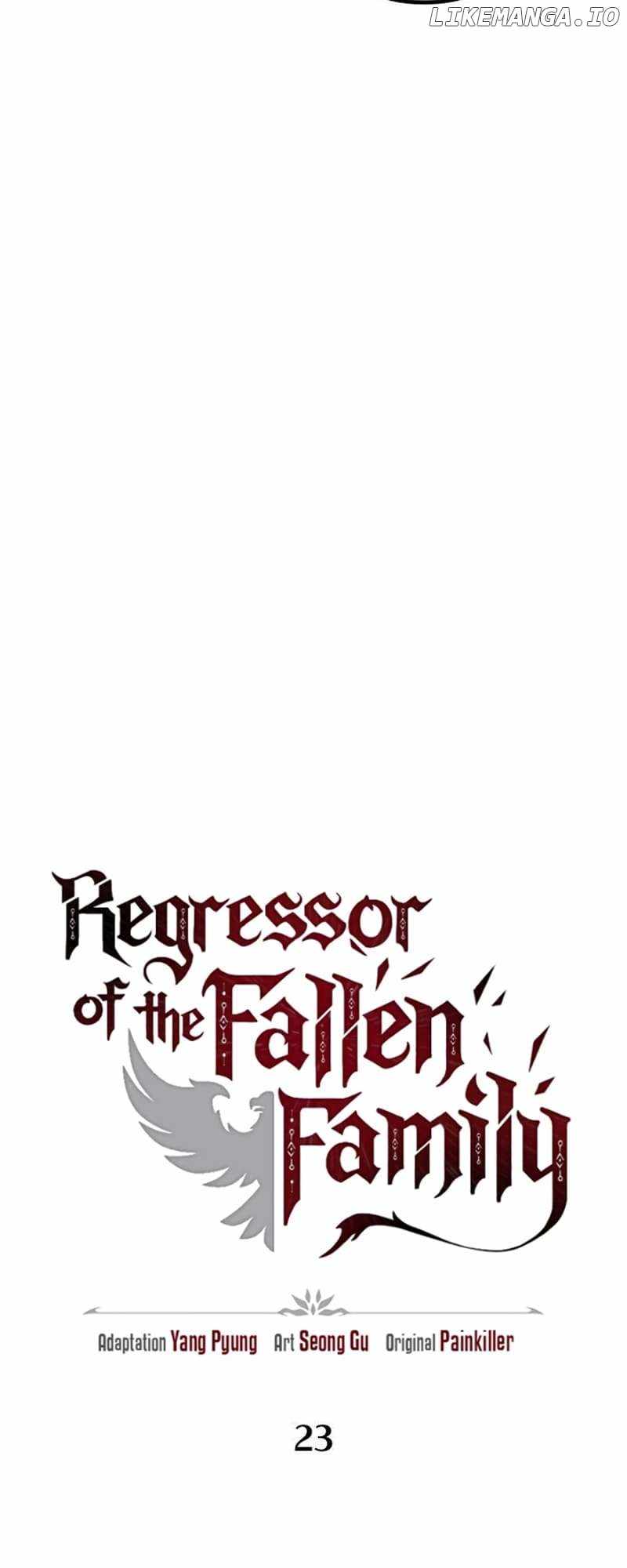 Read Regressor of the Fallen family EN Manga Online