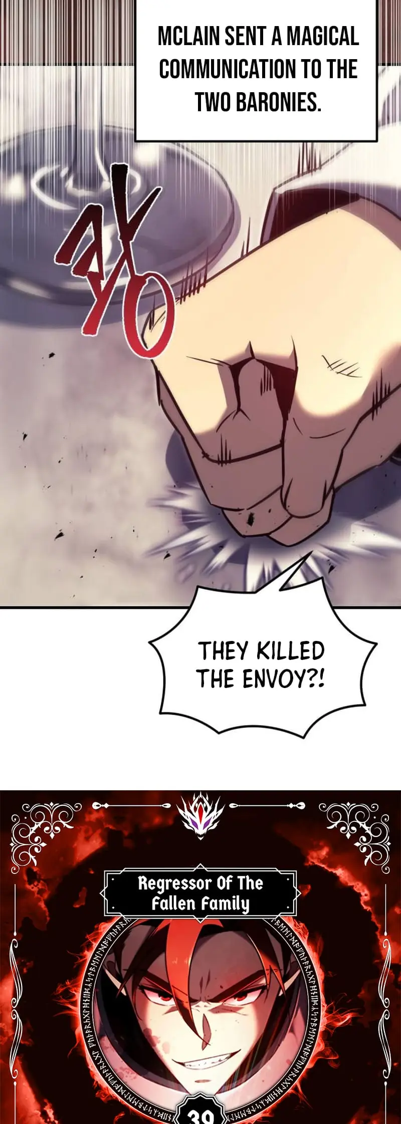 Read Regressor of the Fallen family EN Manga Online