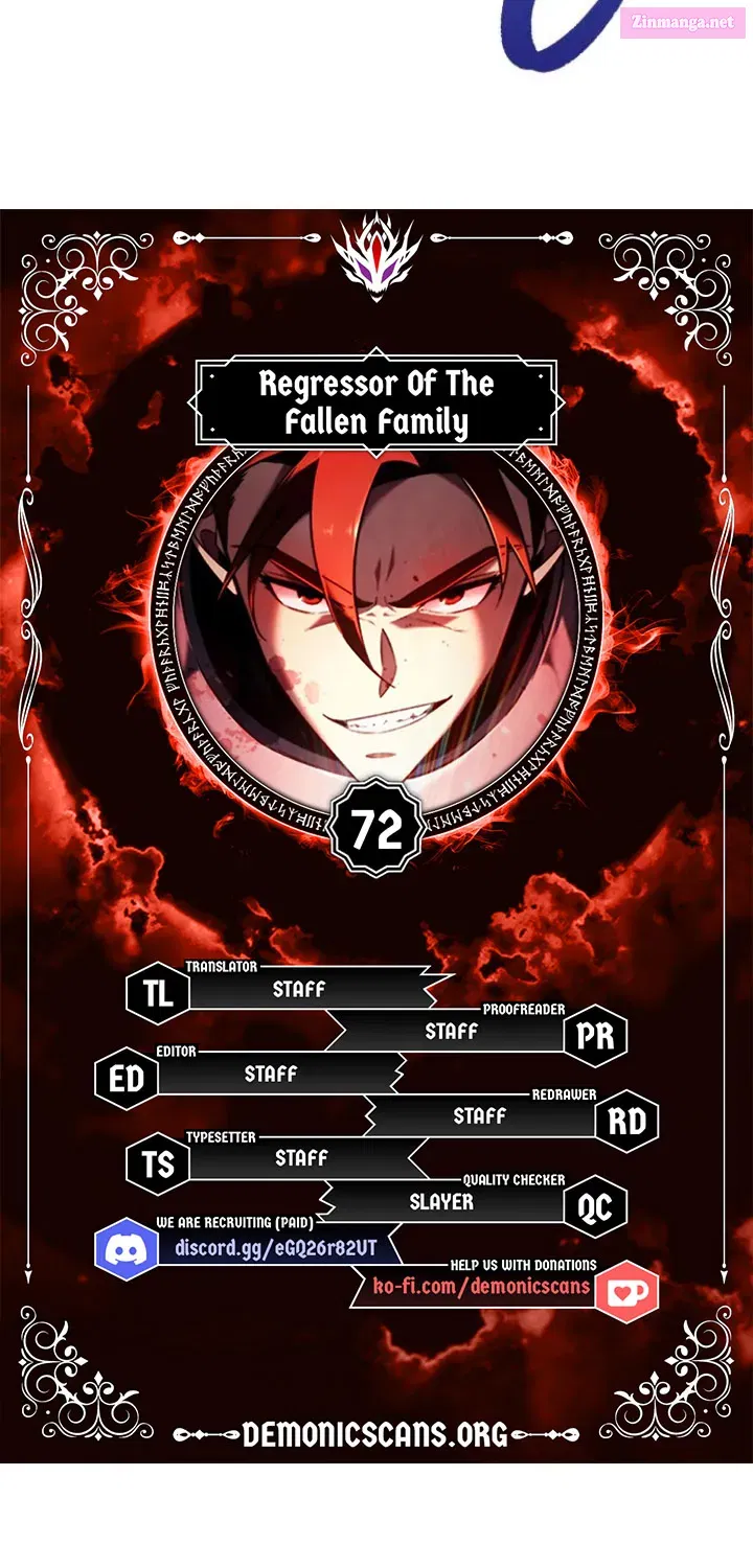 Read Regressor of the Fallen family EN Manga Online