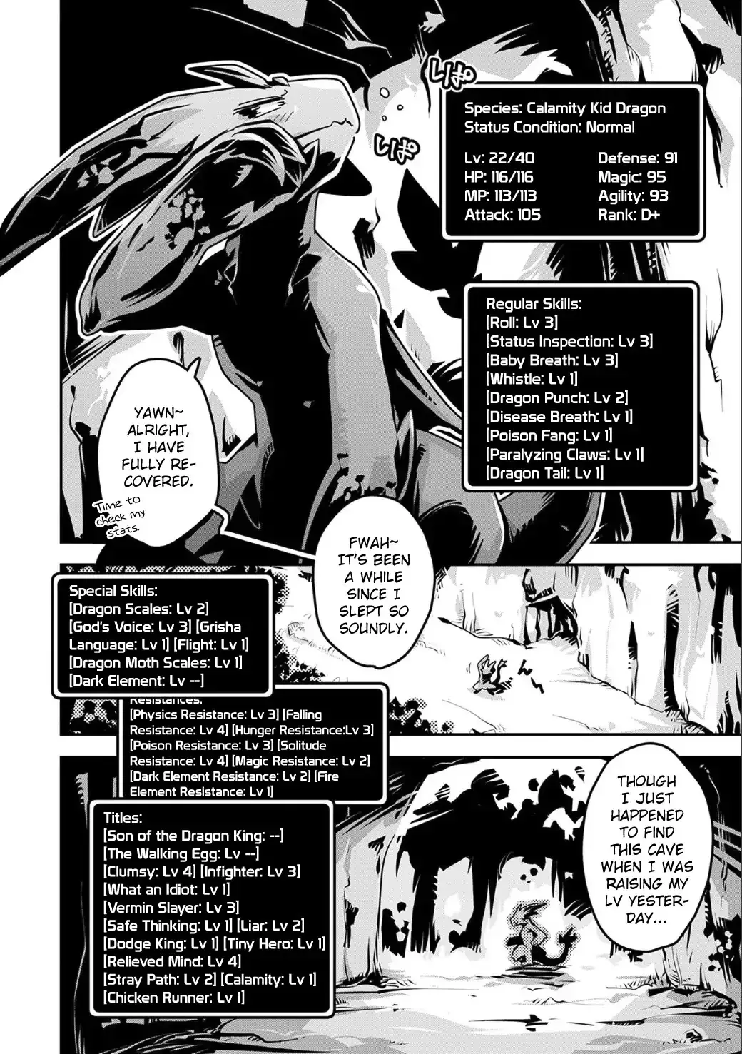 Read Reincarnated As A Dragon Hatchling EN Manga Online