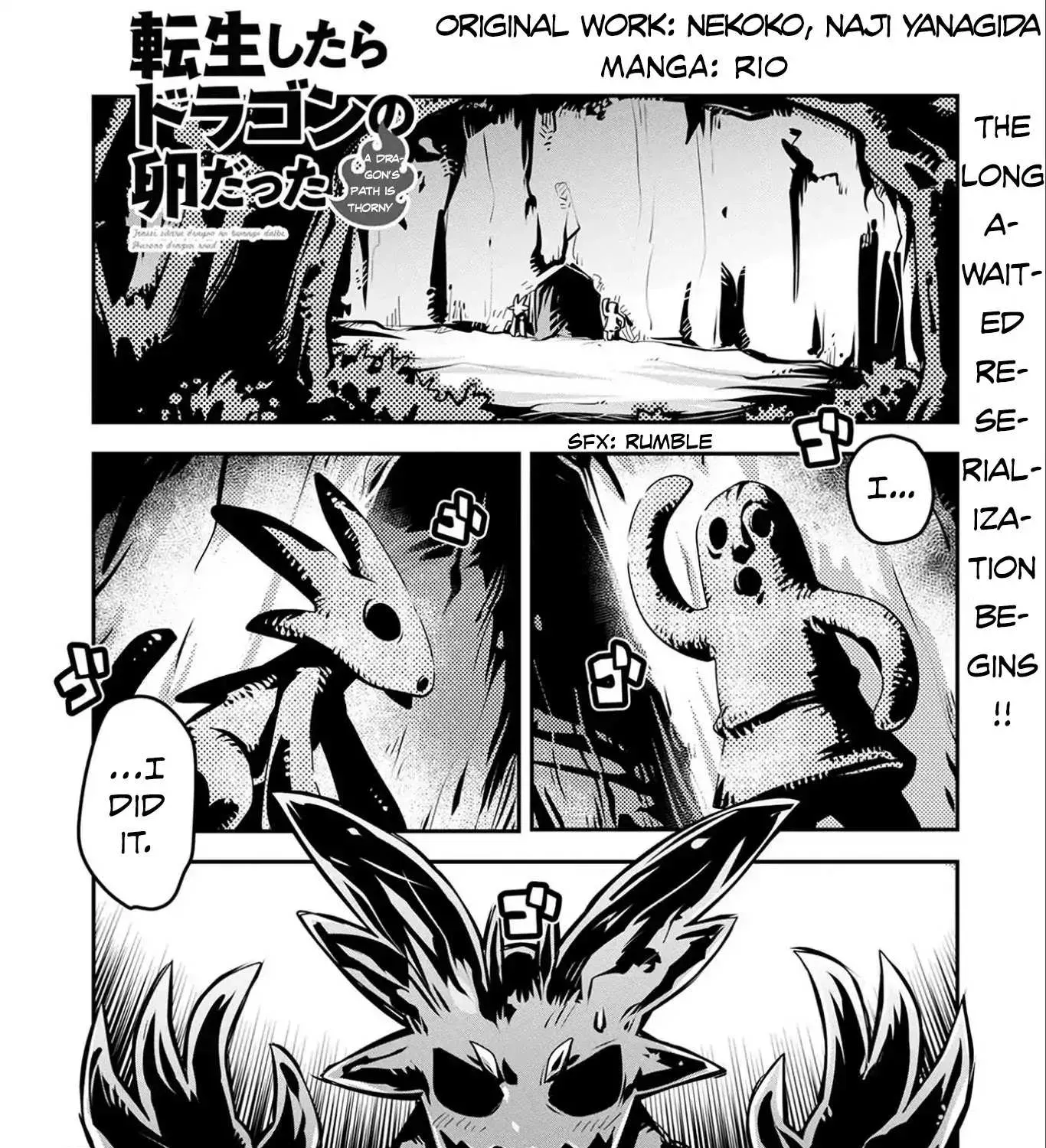 Read Reincarnated As A Dragon Hatchling EN Manga Online