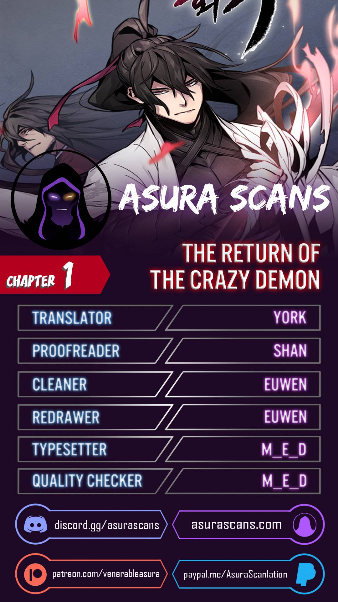 Read Return of the Mad Demon EN Manga Online