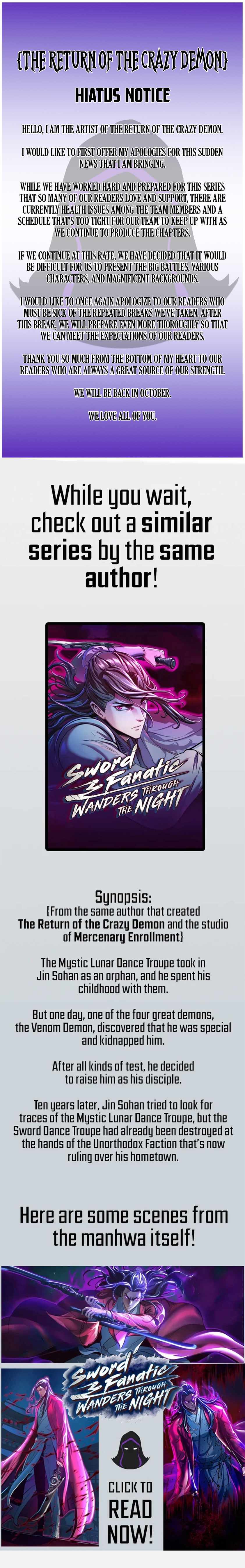 Read Return of the Mad Demon EN Manga Online