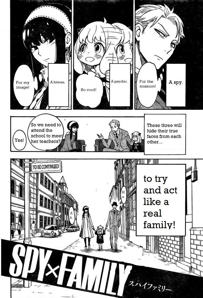 Read SPY x FAMILY EN Manga Online