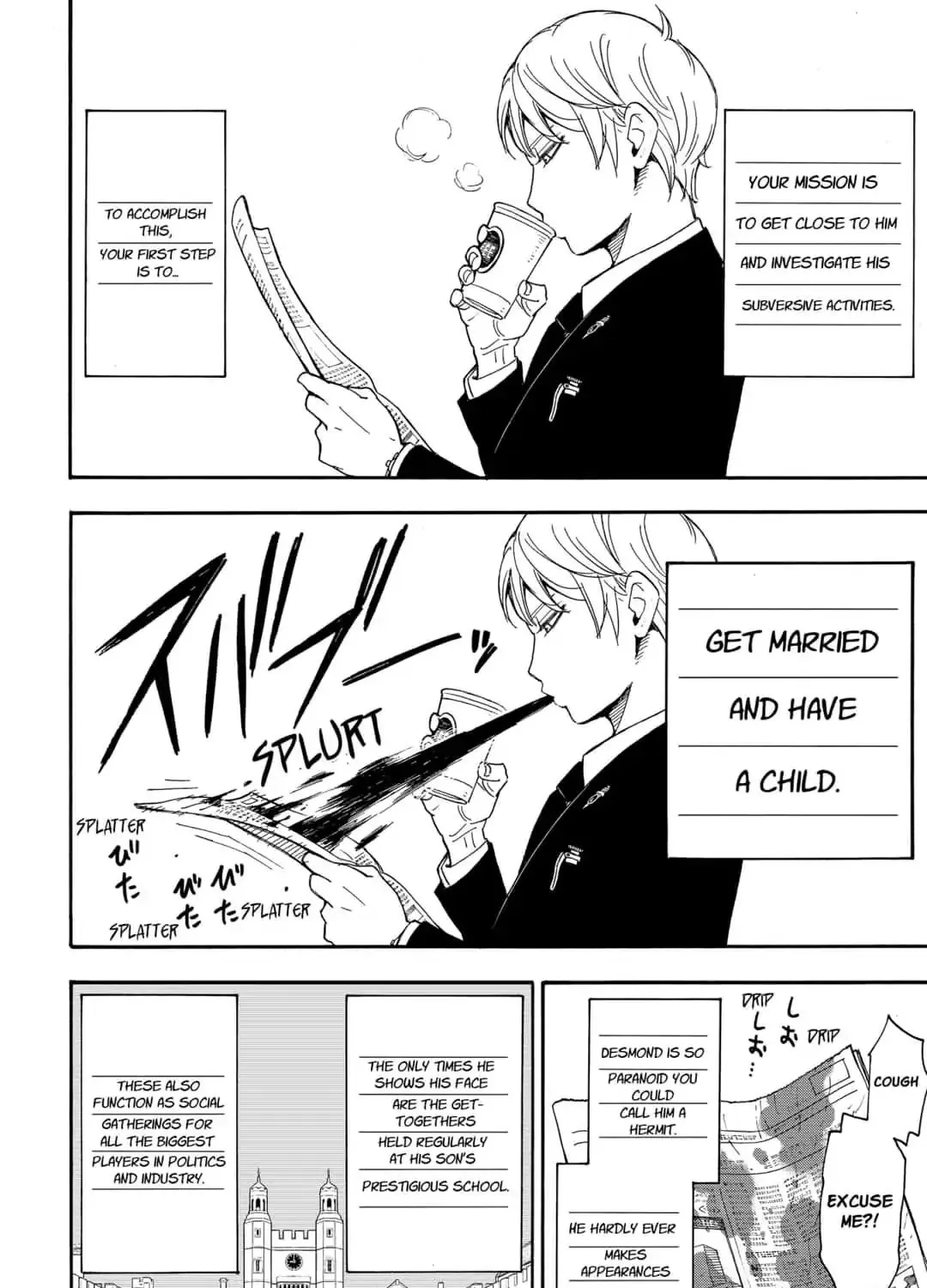 Read SPY x FAMILY EN Manga Online
