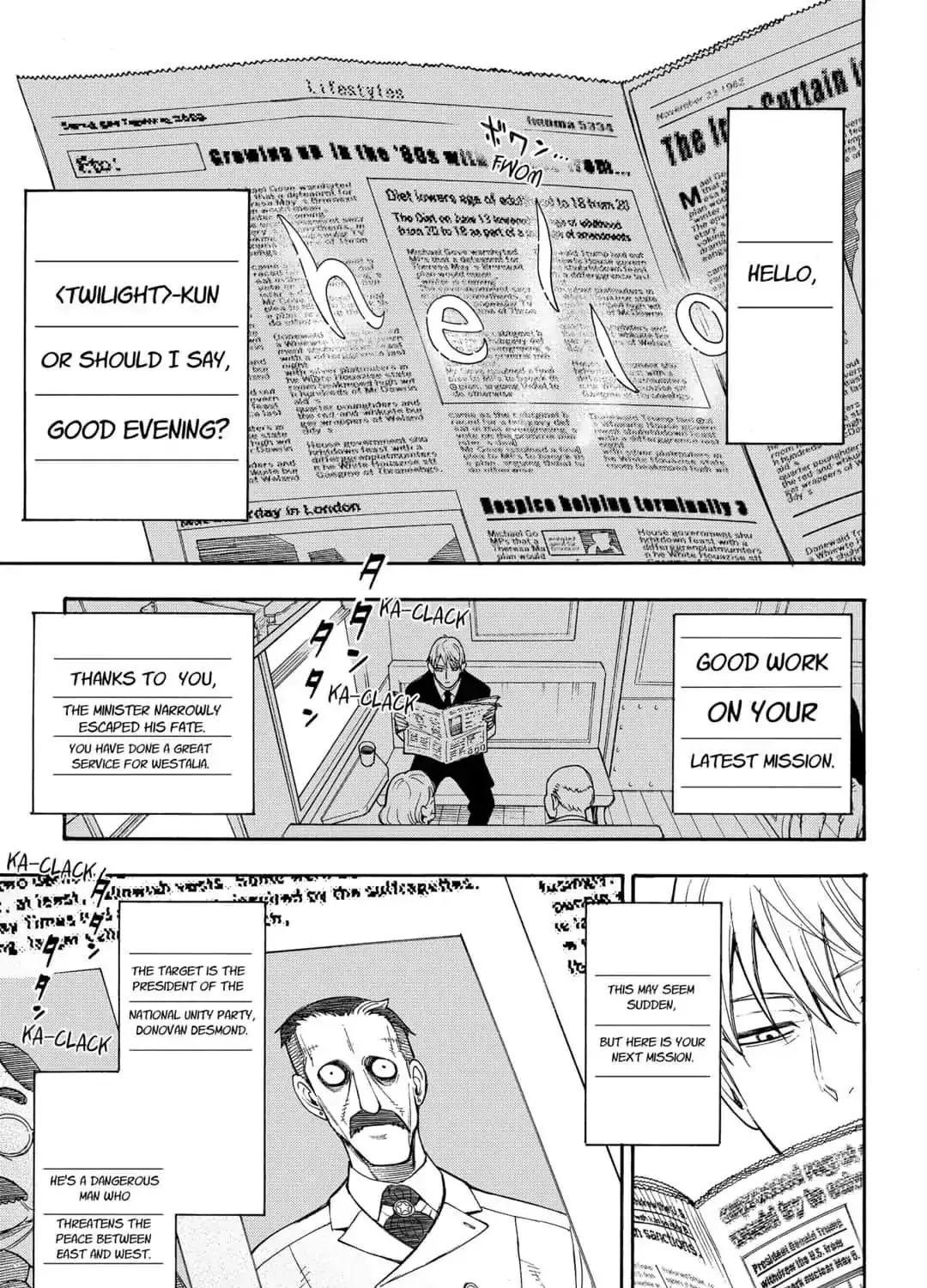 Read SPY x FAMILY EN Manga Online