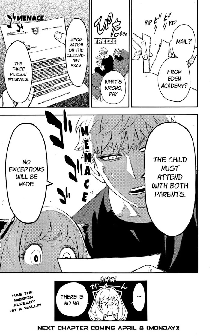Read SPY x FAMILY EN Manga Online