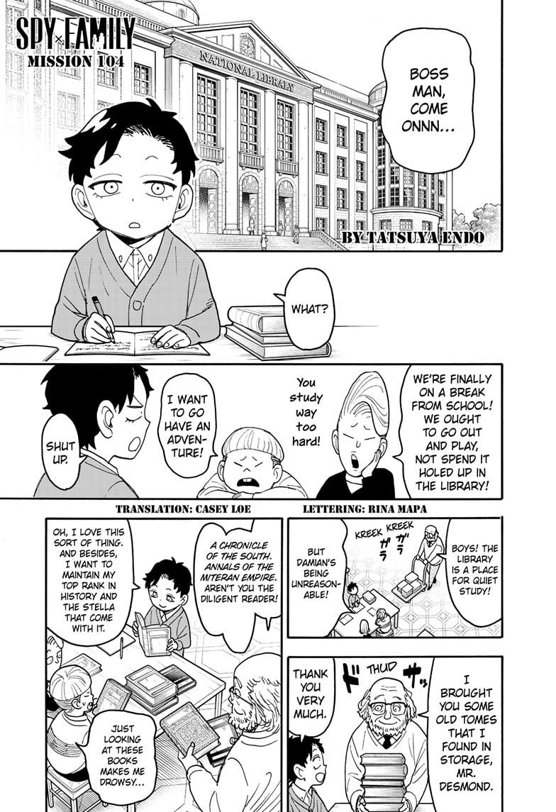 Read SPY x FAMILY EN Manga Online