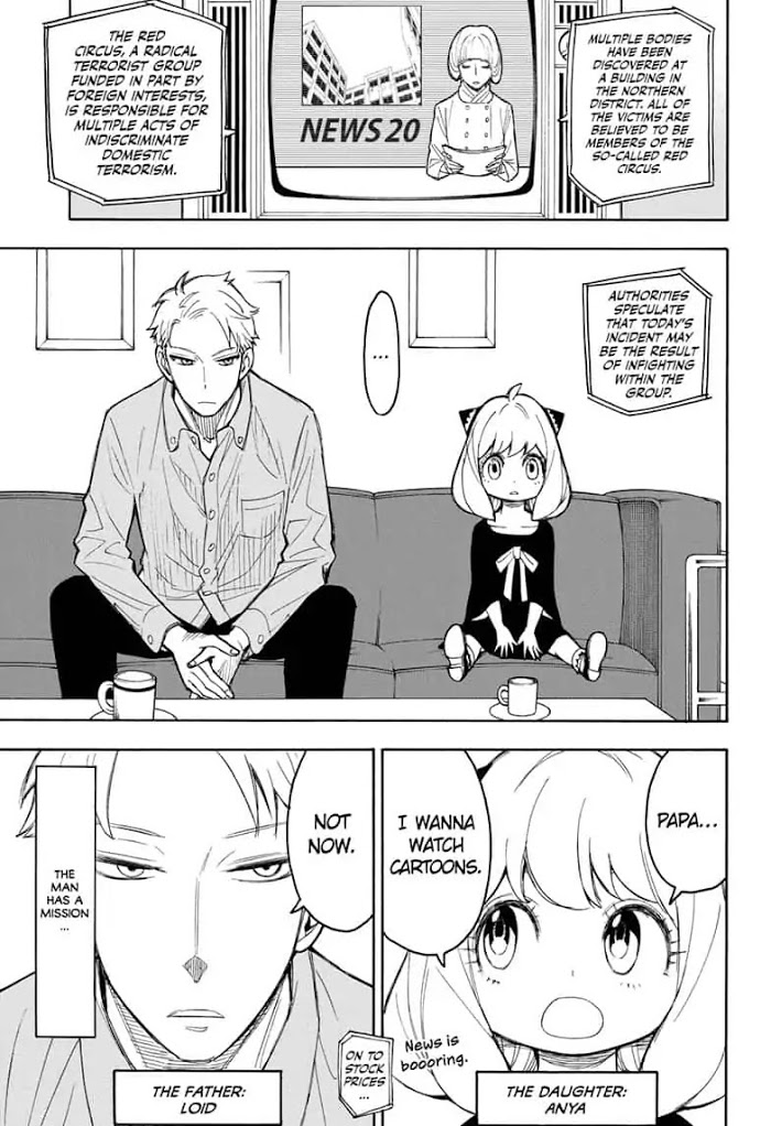 Read SPY x FAMILY EN Manga Online