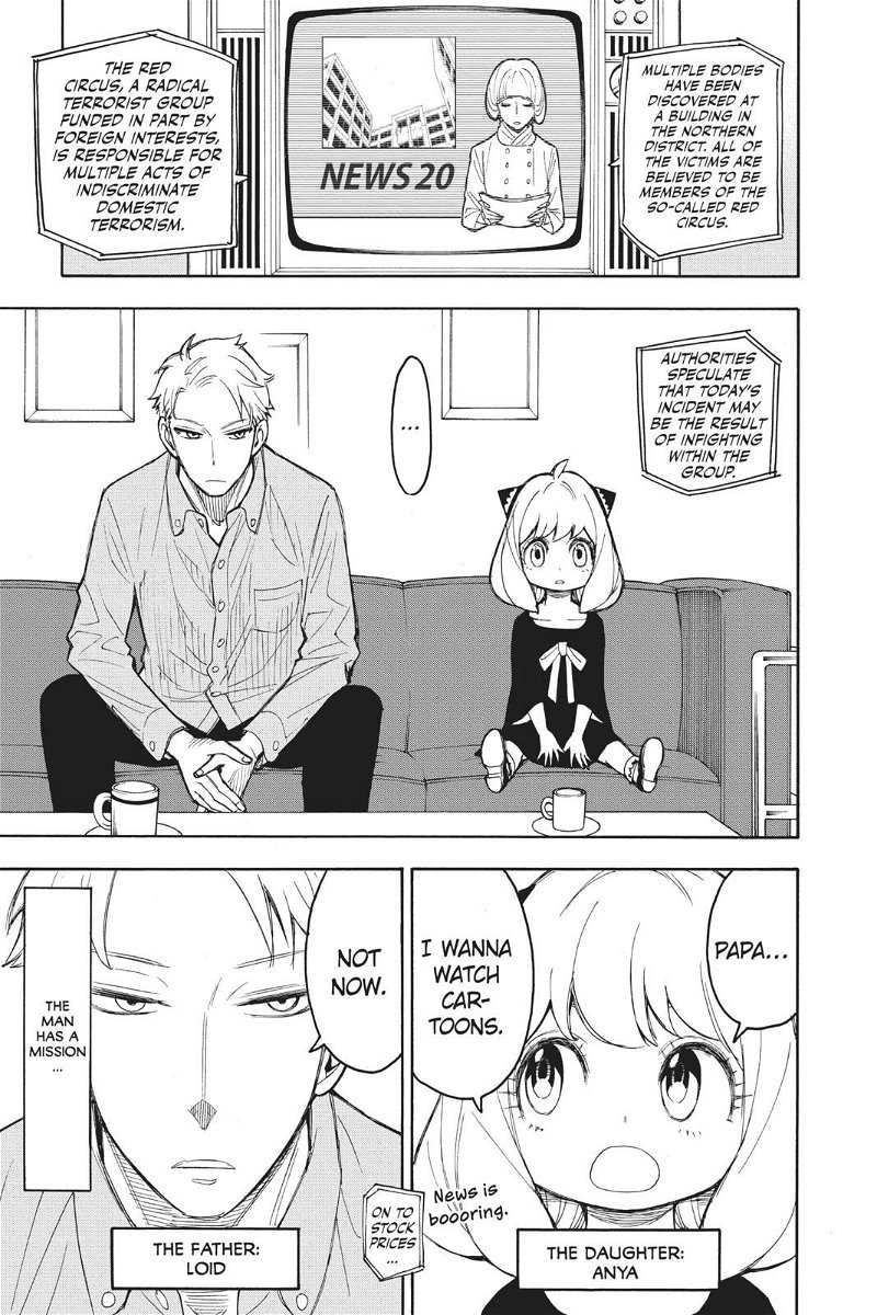 Read SPY x FAMILY EN Manga Online