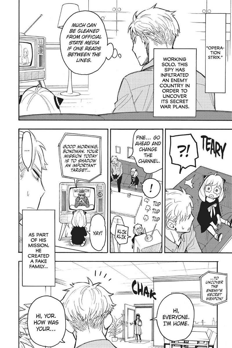 Read SPY x FAMILY EN Manga Online